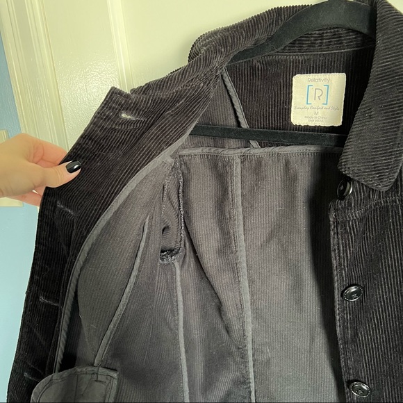 Black Corduroy Jacket - Picture 5 of 8